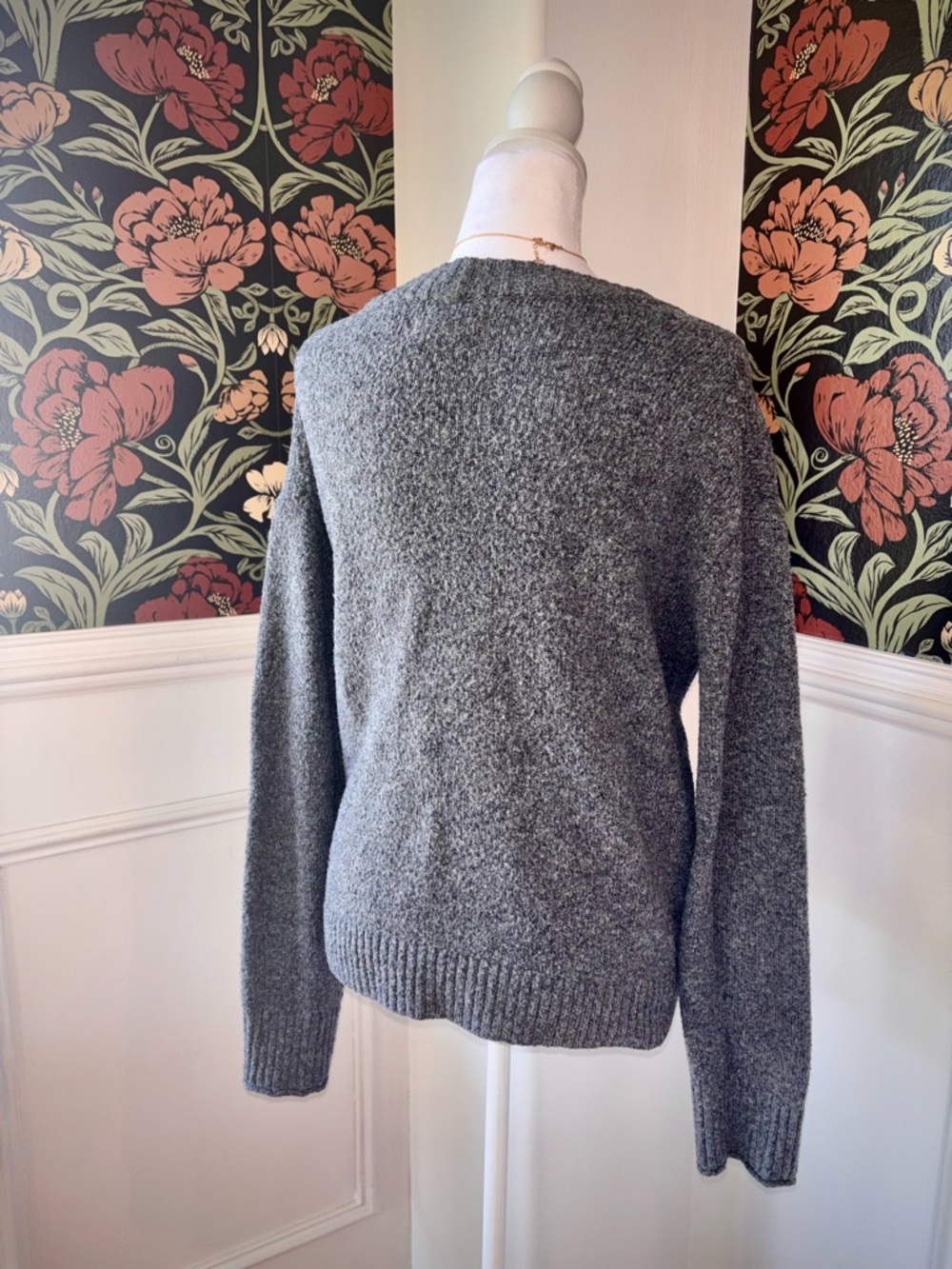AE Cozy Knit Crew Neck Sweater Quiet Luxury - Picture 5 of 6